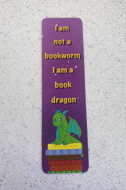 Book Dragon Bookmark