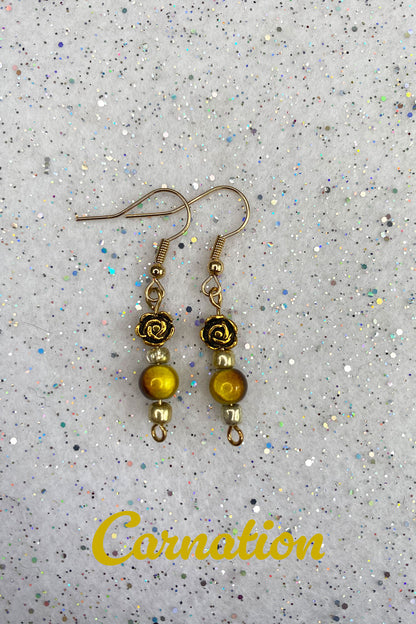 Yellow Earrings