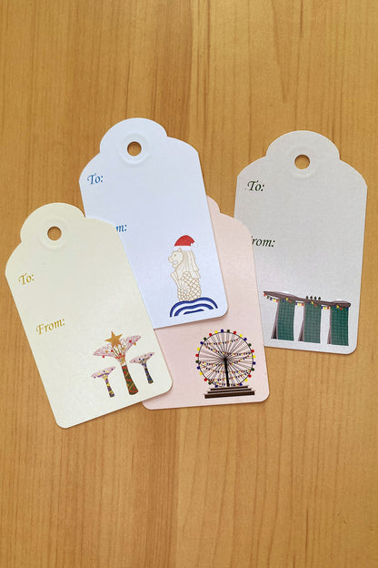 Singapore Christmas Tags