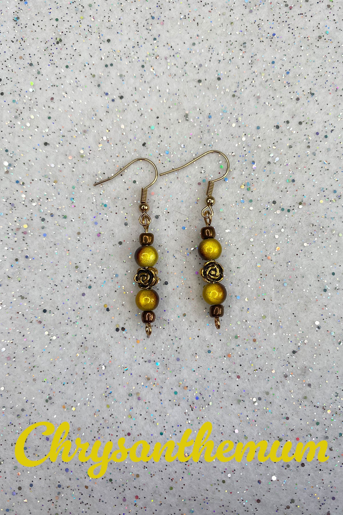 Yellow Earrings