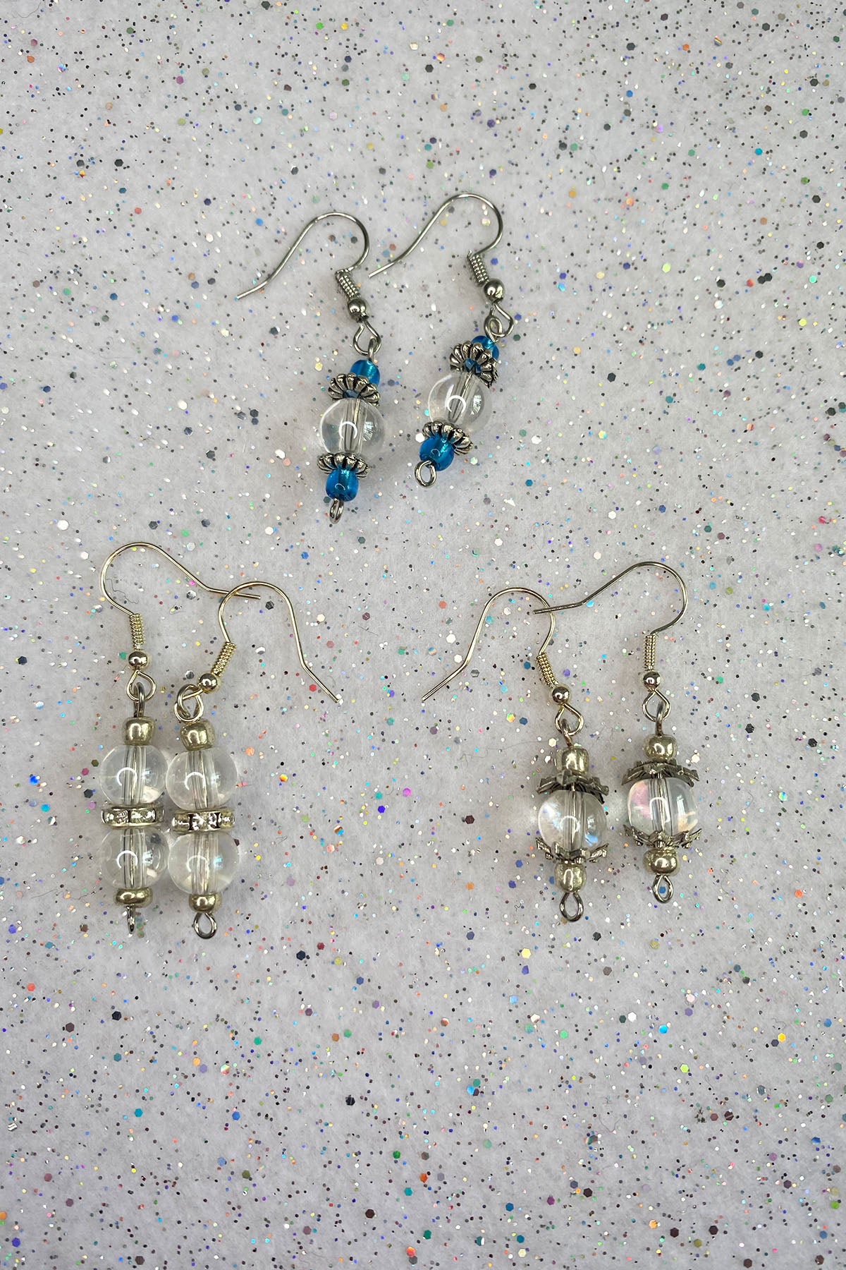 Clear Earrings