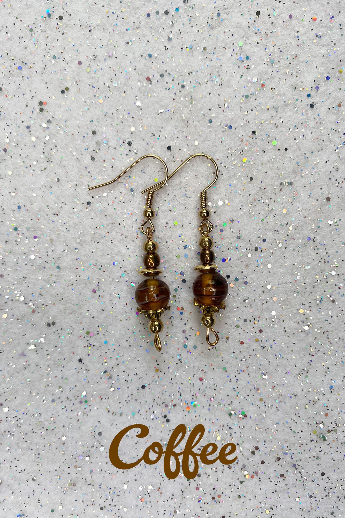 Brown Earrings