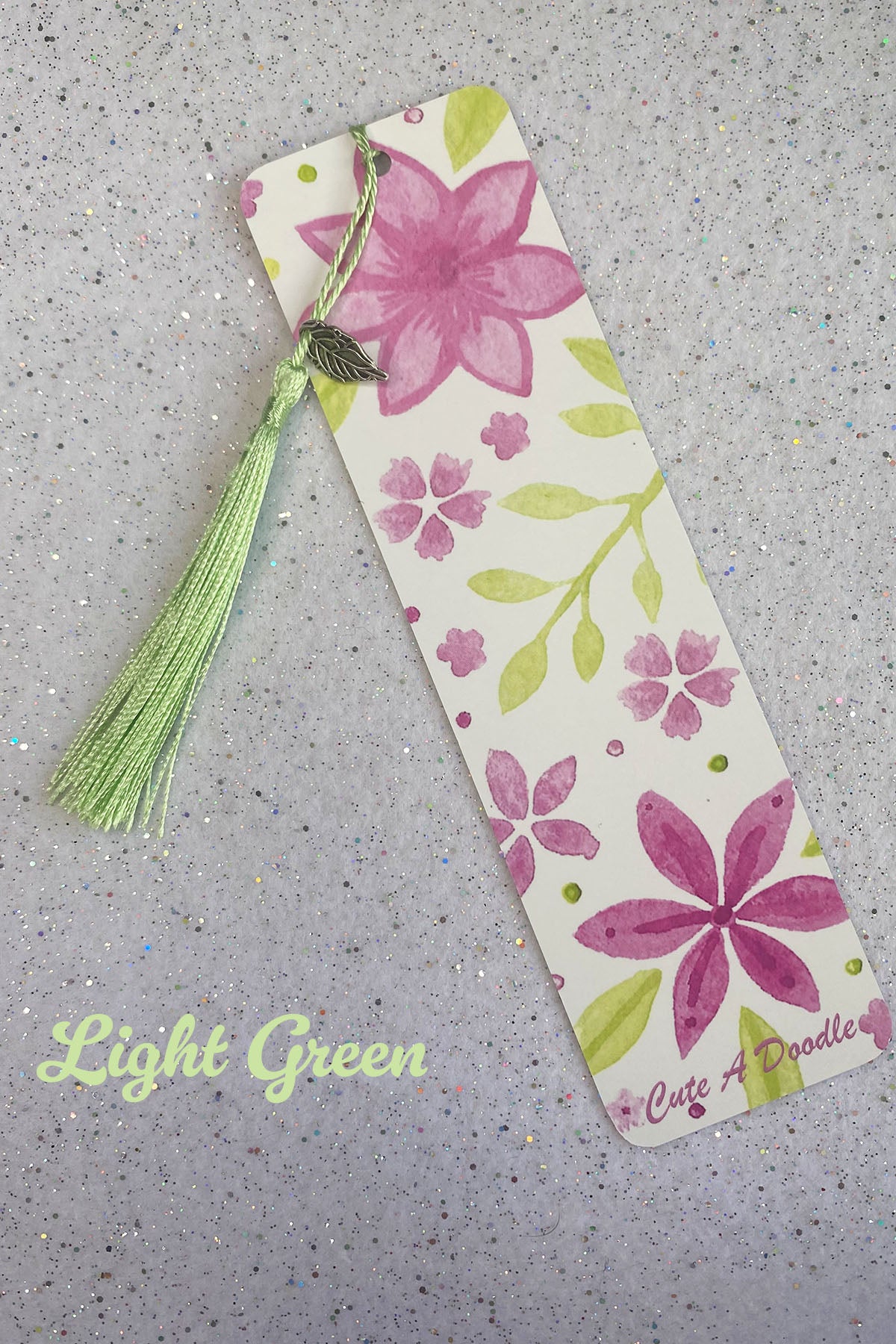 Floral Water colour bookmark