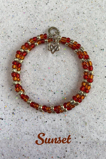 Beaded Hooped Bracelet